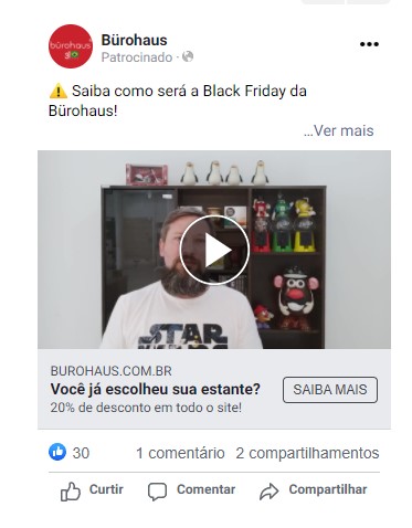 Vídeo pré-Black Friday